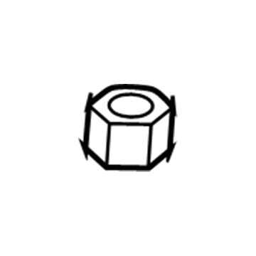 Cadillac 11609634 Wiper Arm Nut