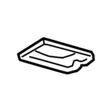 GM 84602476 Seat Belt Bezel, Beige 84602476 GM Seat Belt Bezel, Beige Illustration 1 of 1