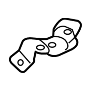 GM 23445136 Grip Handle Bracket, Front 23445136 GM Grip Handle Bracket, Front Illustration 1 of 1