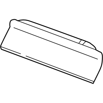 10246558 GM Closure Panel, Rear Illustration 1 of 1