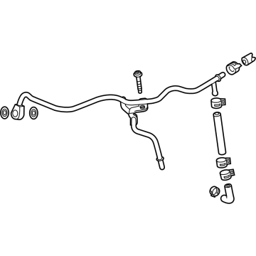 GMC 12670757 Water Return Tube