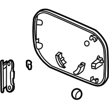 Chevy Aveo Fuel Door - 96408326