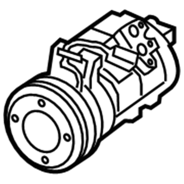 Cadillac A/C Compressor - 19130463