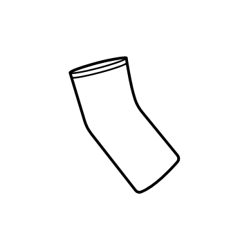 12672331 GM Intercooler Hose, Driver Side Illustration 1 of 1