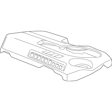 Chevy 12598608 Engine Cover