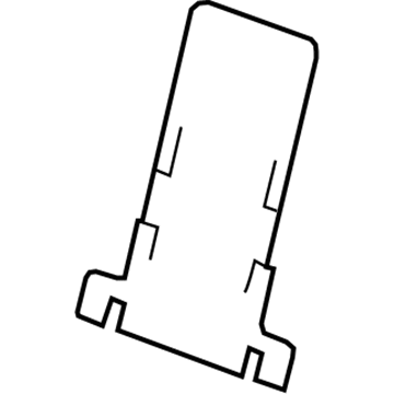 39030279 GM Insulator Pad, Front Illustration 1 of 1