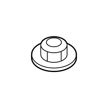 Buick 11546454 License Lamp Assembly Nut