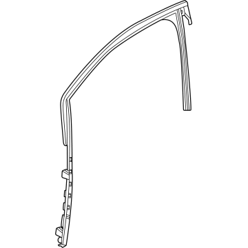 Chevy 85125967 Run Weatherstrip