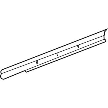 Cadillac 25697234 Inner Rocker