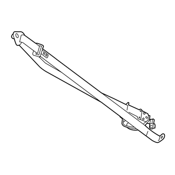 Chevy 19181896 Seat Belt Assembly