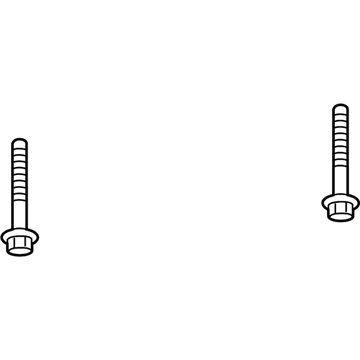 Cadillac 11562587 Suspension Crossmember Bolt