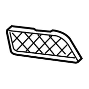 Chevy 15135190 Outer Grille