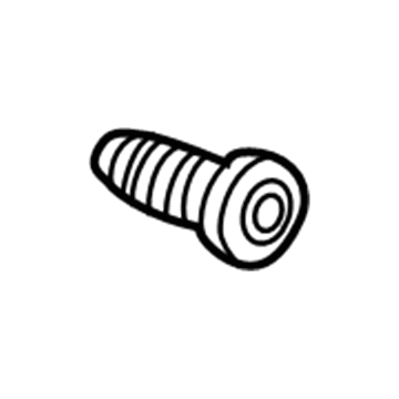 GM 11610043 Outer Belt Assembly Lower Bolt 11610043 GM Outer Belt Assembly Lower Bolt Illustration 1 of 1