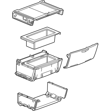 Cadillac 84989194 Compartment