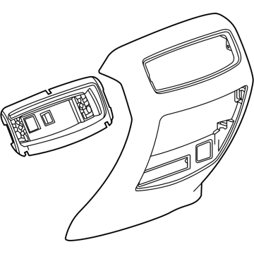 Cadillac 84266563 Rear Trim