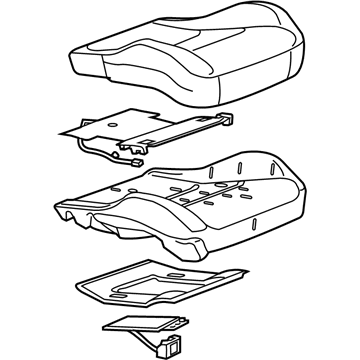 Chevy Camaro Seat Cushion - 85165324