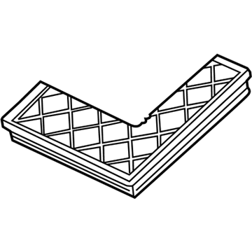 GM 13272719 Air Filter 13272719 GM Air Filter Illustration 1 of 1