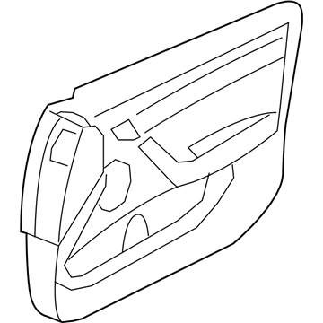 Pontiac 92204582 Door Trim Panel