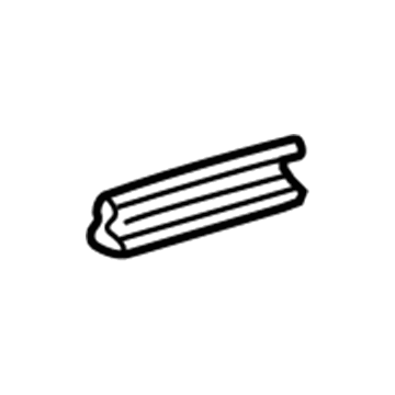 Chevy 10252855 Upper Weatherstrip Retainer