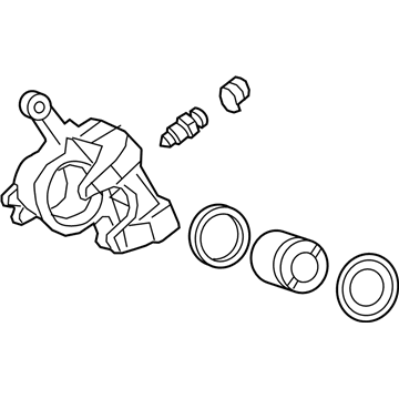 Chevy Traverse Limited Brake Caliper - 13540074