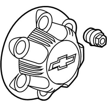 Chevy 20941989 Center Cap
