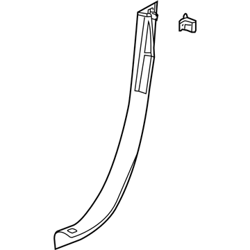 Cadillac 10349322 Lock Pillar Trim