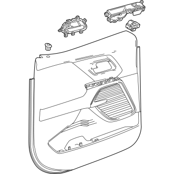 Chevy 86598241 Door Trim Panel