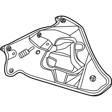 Buick 42485200 Water Deflector