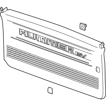 GMC 85620929 Trim Panel