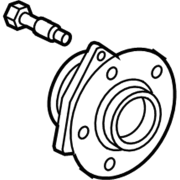 19434718 GM Front Hub & Bearing Illustration 1 of 1