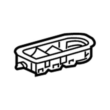 23256253 GM Switch Bezel, Driver Side Illustration 1 of 1