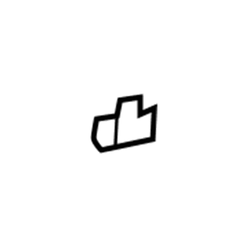 GM 20911747 Inner Windshield Pillar Center Bracket 20911747 GM Inner Windshield Pillar Center Bracket Illustration 1 of 1