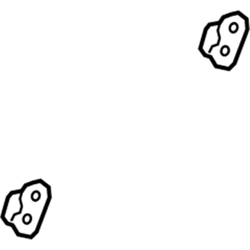 GM 13503002 Striker Plate 13503002 GM Striker Plate Illustration 1 of 1