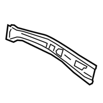 13275624 GM Inner Center Pillar, Driver Side Illustration 1 of 1