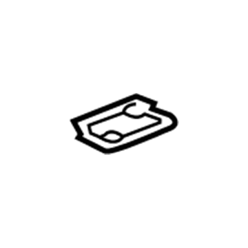GM 20819908 Hinge Pillar Reinforcement Baffle, Front Driver Side 20819908 GM Hinge Pillar Reinforcement Baffle, Front Driver Side Illustration 1 of 1