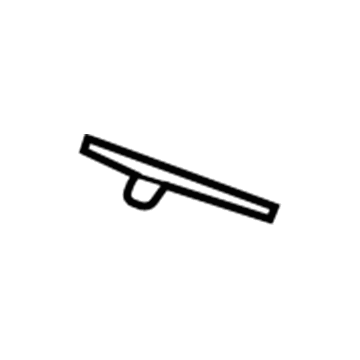 GM 20948927 Rocker Reinforcement Baffle, Lower Passenger Side 20948927 GM Rocker Reinforcement Baffle, Lower Passenger Side Illustration 1 of 1
