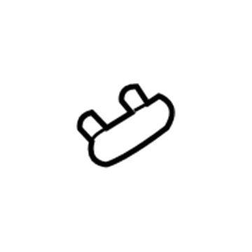 Chevy 25813186 Lock Pillar Trim Hole Cover