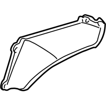3539105 GM Transmission Support, Passenger Side Illustration 1 of 1