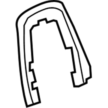 20823362 GM Rear Trim, Passenger Side Illustration 1 of 1