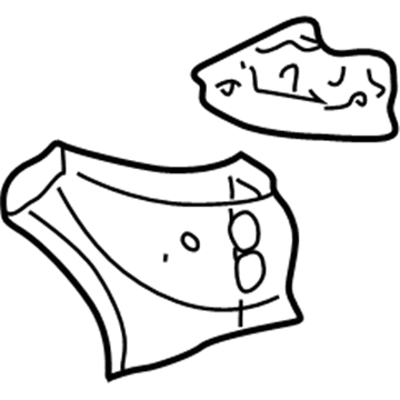 12481573 GM Strut Tower, Front Inner Passenger Side Illustration 1 of 1