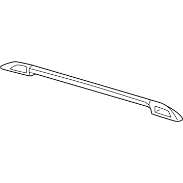 GM 10337785 Side Rail, Driver Side 10337785 GM Side Rail, Driver Side Illustration 1 of 1