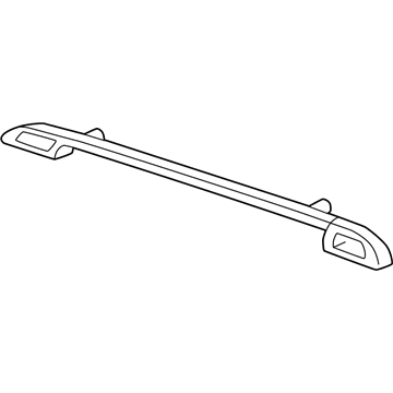 GM 10337784 Side Rail, Passenger Side 10337784 GM Side Rail, Passenger Side Illustration 1 of 1
