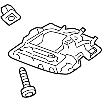 GM 15927719 Mount Plate 15927719 GM Mount Plate Illustration 1 of 1
