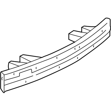 GM 22734889 Impact Bar 22734889 GM Impact Bar Illustration 1 of 1
