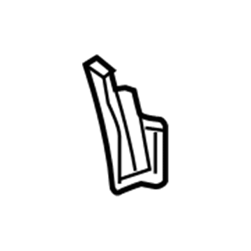 GM 22682339 Bumper Cover Bracket, Driver Side 22682339 GM Bumper Cover Bracket, Driver Side Illustration 1 of 1