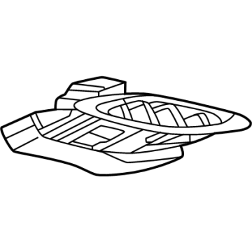 Chevy 42842412 Defroster Grille