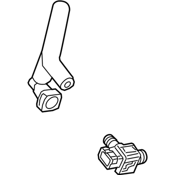 Cadillac ATS Brake Booster Vacuum Hose - 23173542