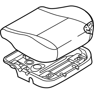 Chevy Aveo Seat Cushion - 96891955
