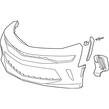 Chevy 84209672 Bumper Cover