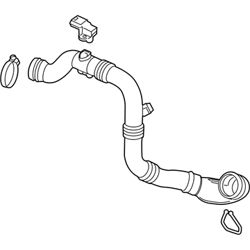 Chevy Cruze Cooling Hose - 13398479